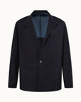 Wool Architect's Jacket | Navy