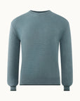 Cashmere Knit Crewneck | Sage