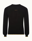 Cashmere Knit Crewneck | Black
