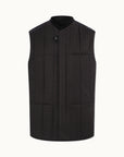 Down Vest Charcoal