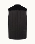 Down Vest Charcoal