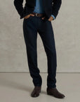 Wool 5 Pocket | Navy
