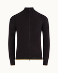 Cashmere Zip | Black
