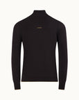 Cashmere Zip | Black