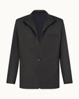 Linen Architect’s Jacket | Noir