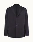 Tailored Wool Architect's Jacket | Black