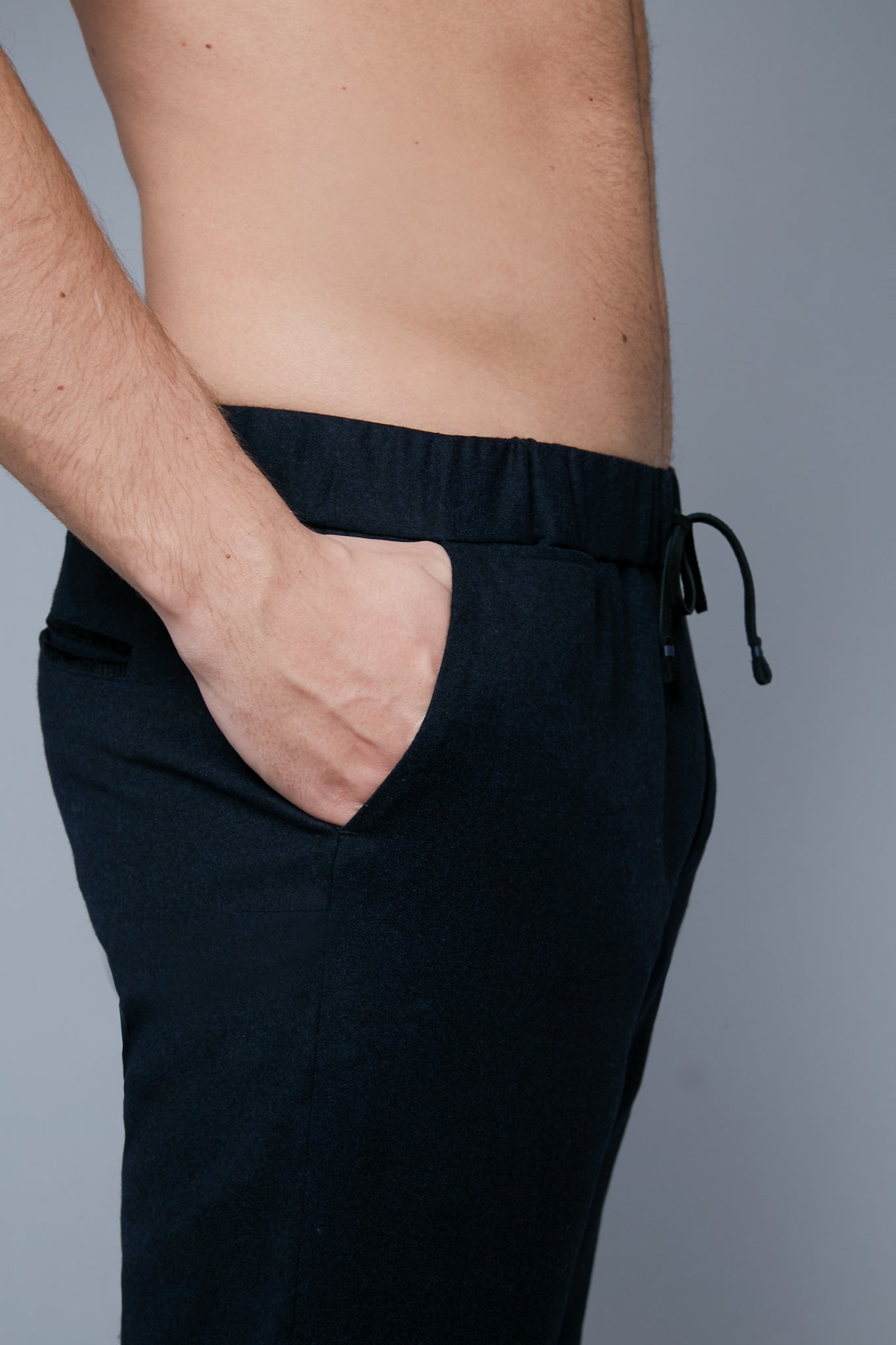 Mood View: Model Milos Drago wearing Sweatpants