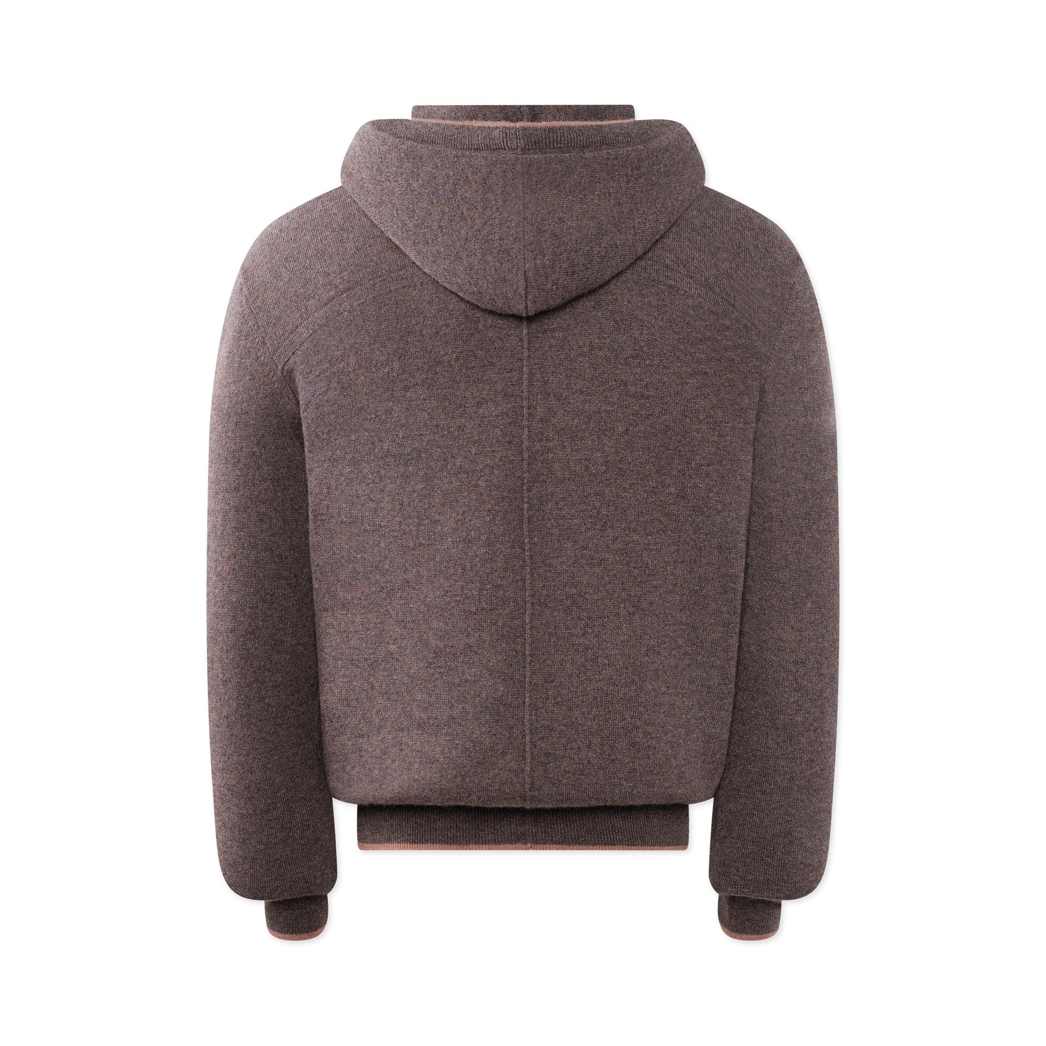 Cashmere Knit Hoodie | Umber