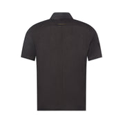 Shortsleeve Linen Shirt | Black