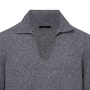 Bouclé Polo Grey