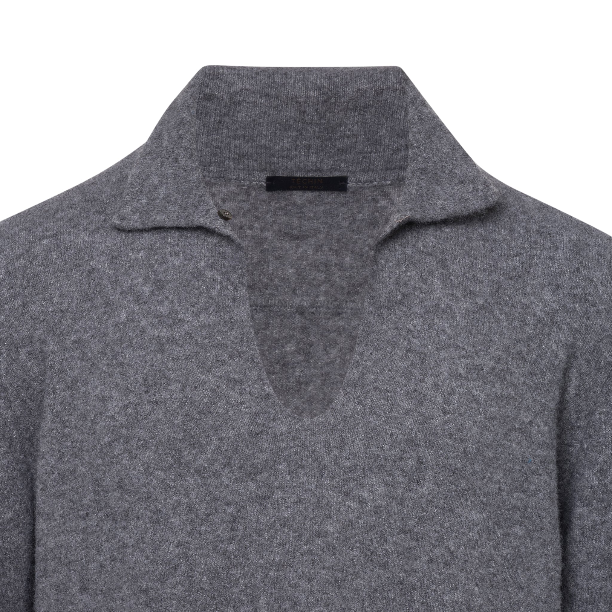 Bouclé Polo Grey