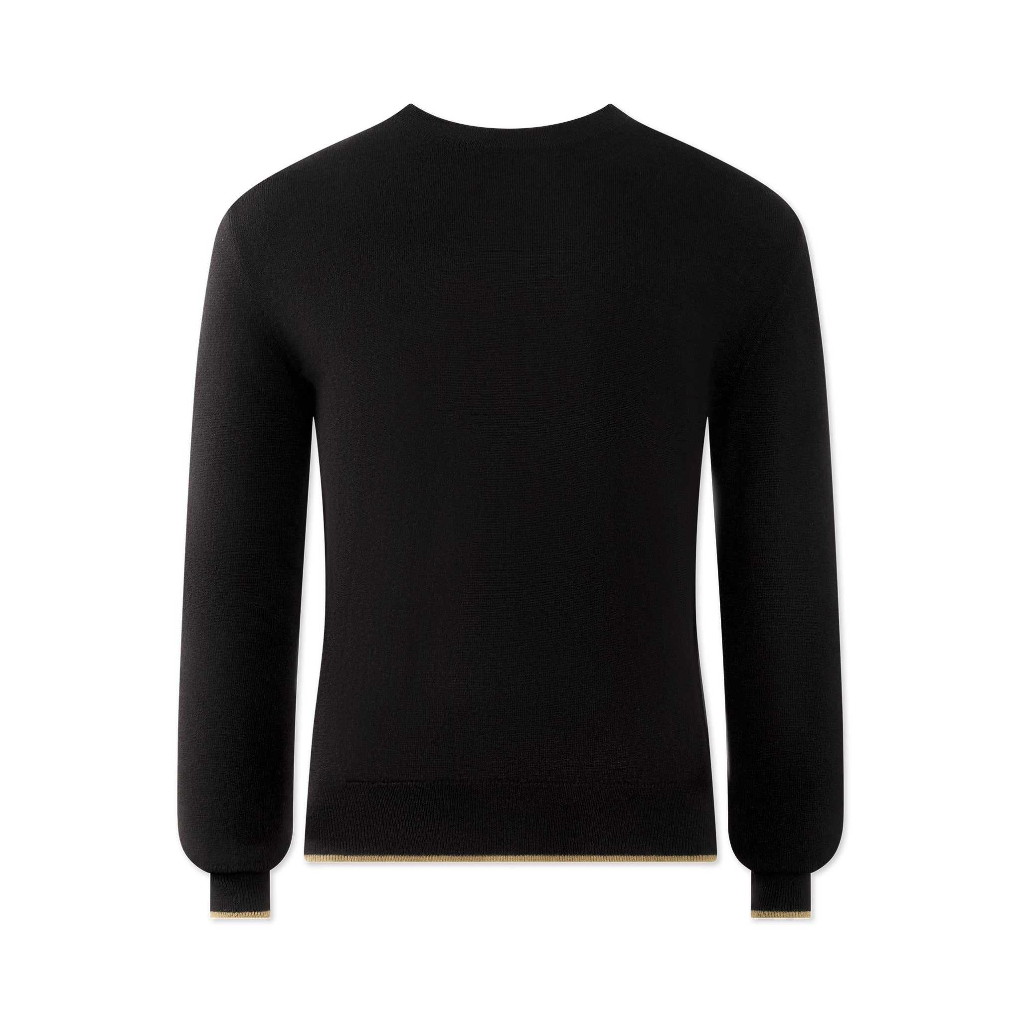 Cashmere Knit Crewneck | Black