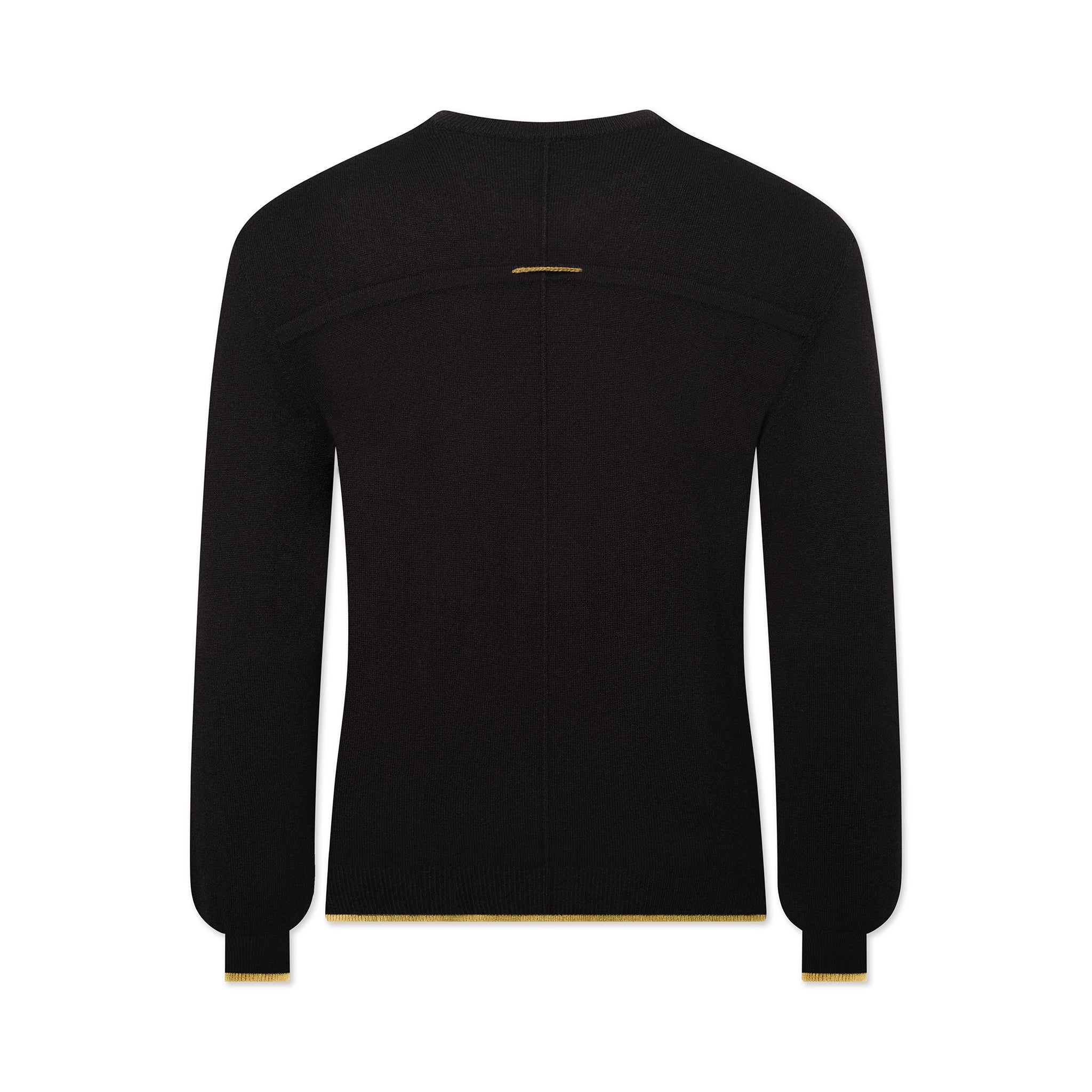 Cashmere Knit Crewneck | Black
