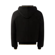 Cashmere Knit Hoodie | Black