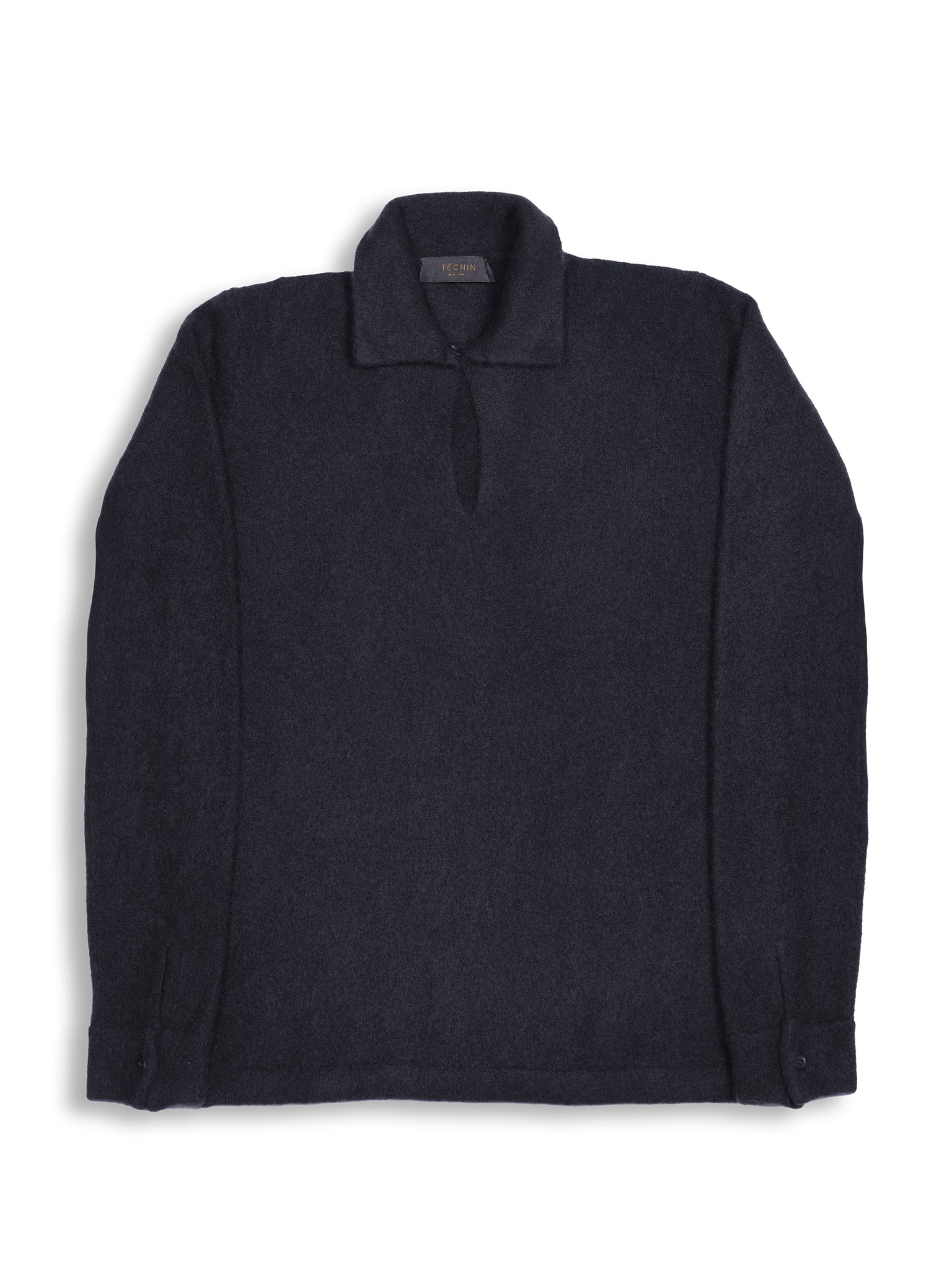 second layer ニットポロ Pilcro Cable-Knit Twofer Sweater | Anthropologie