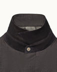 Half Lined TECHIN Jacket | Grey Microcheck