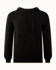 Cashmere Knit Hoodie | Black