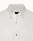 Kojima Denim Shirt | White