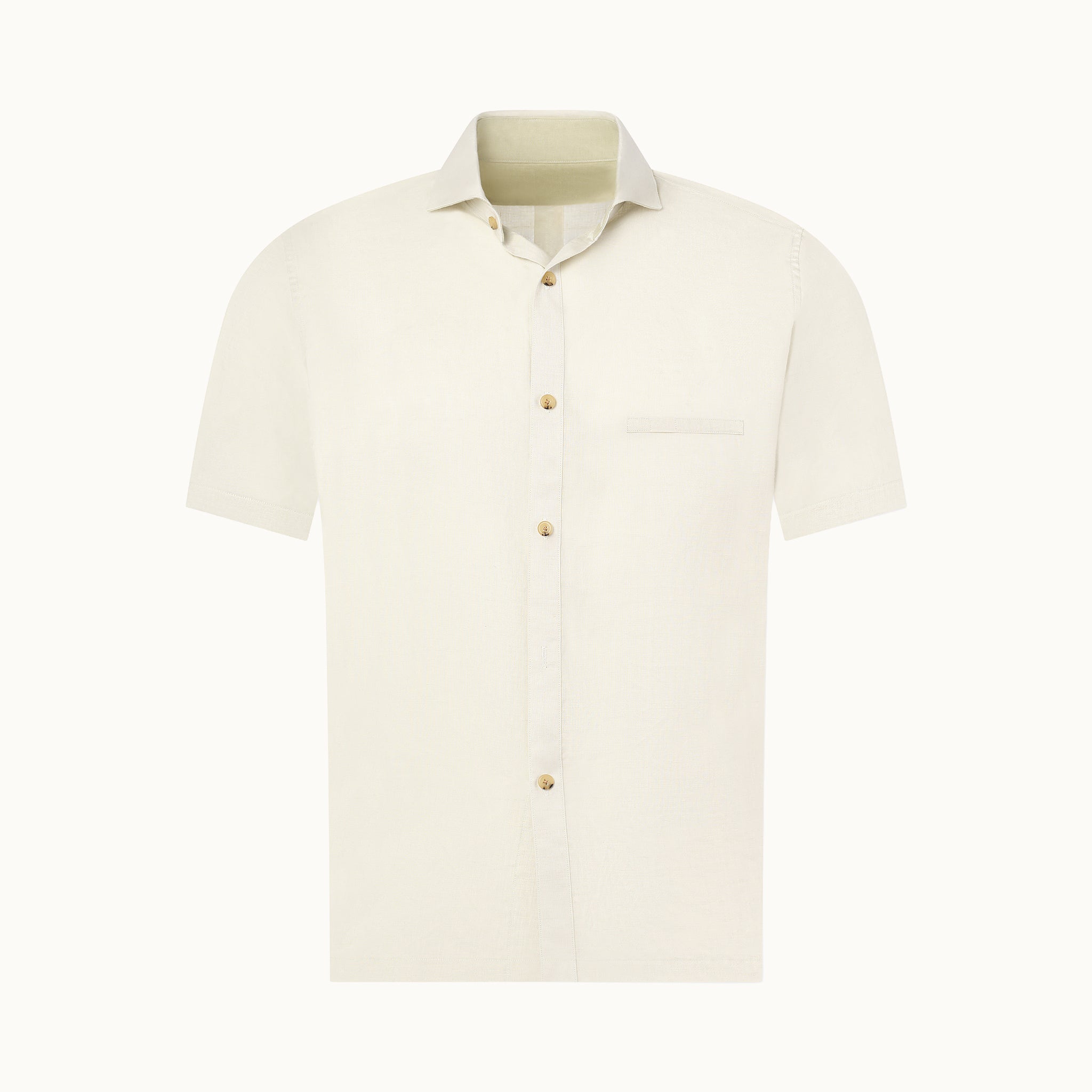Shortsleeve Linen Shirt | Mint – Téchin