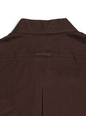 Silk Greenwhich Shirt Brown