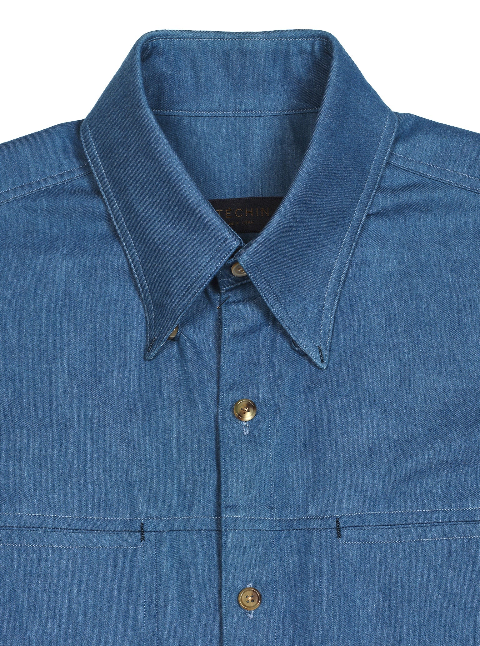Kojima Denim Shirt | Light Blue