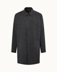 TECHIN Coat | Grey Herringbone