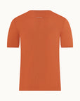 Cotton Sweater Tee Shortsleeve | Brick
