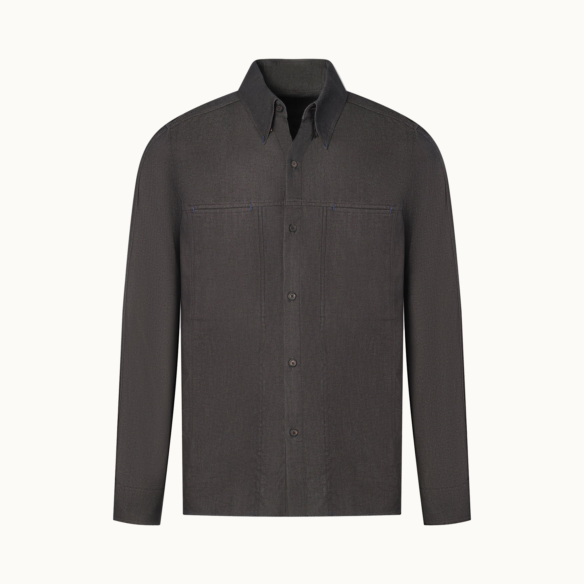 Kojima Denim Shirt | Black