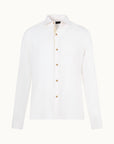 Silk Greenwhich Shirt | Bone