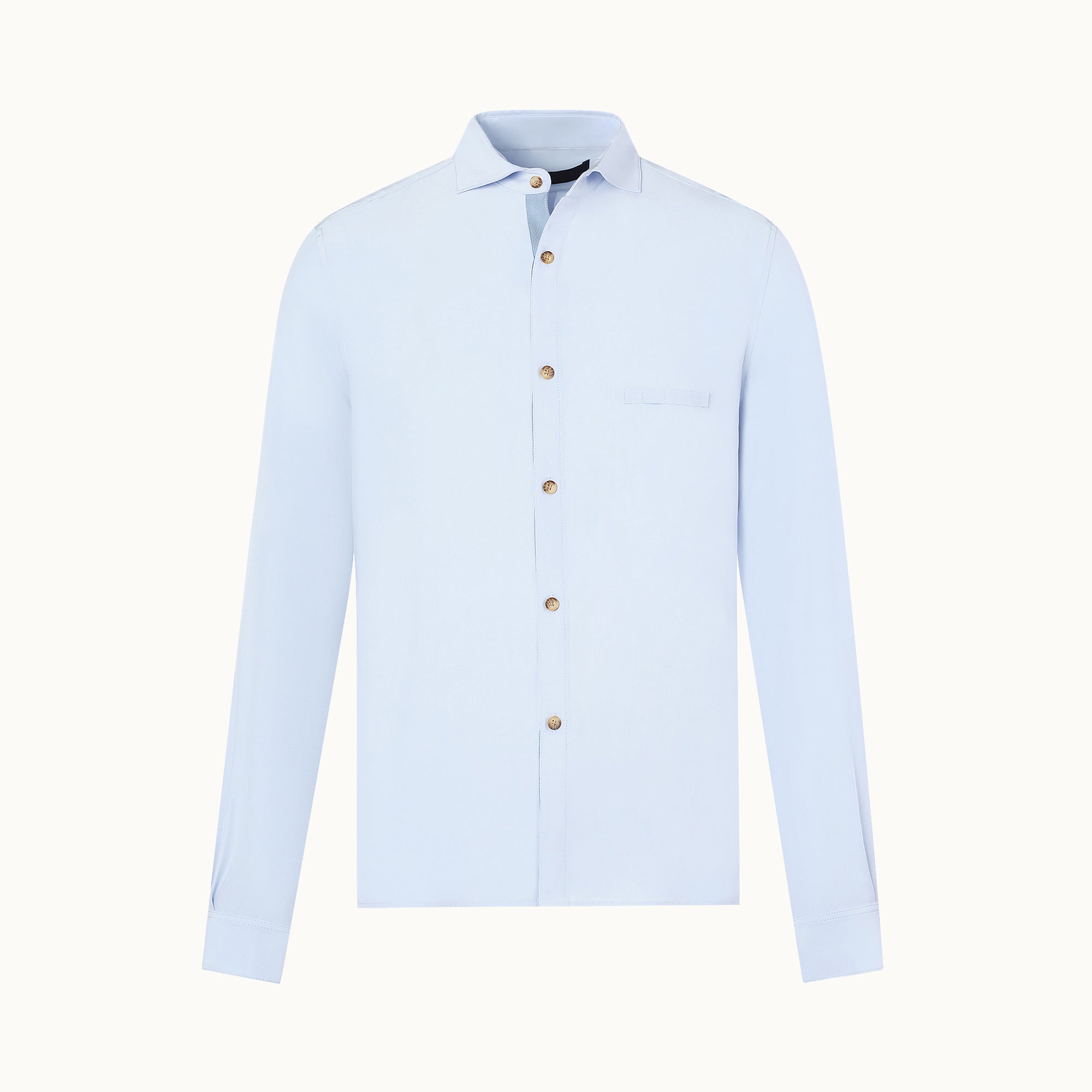 Silk Greenwhich Shirt | Blue